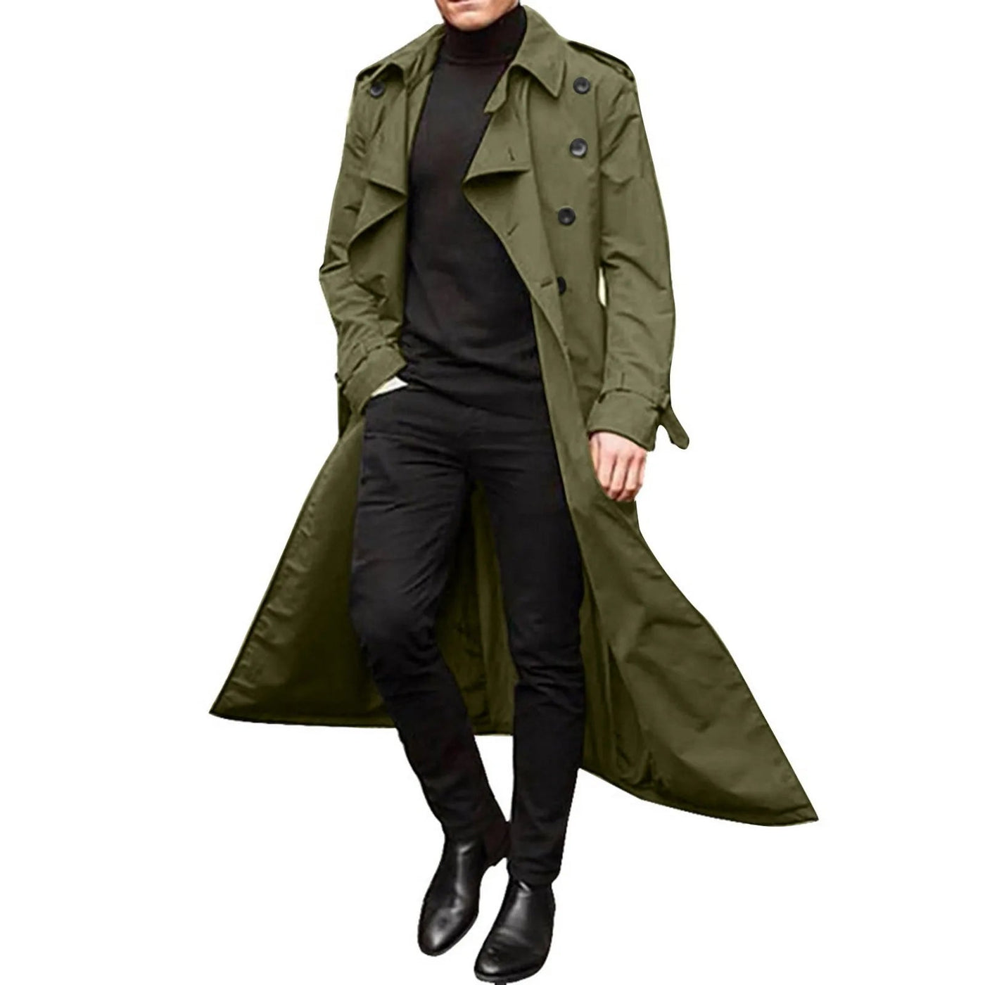 StratusForm™ Classic Double-Breasted Trench – Spring/Autumn Edition ChicAvenue