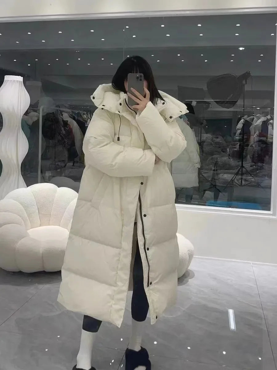 Arctic Silhouette Full length Down Coats ChicAvenue