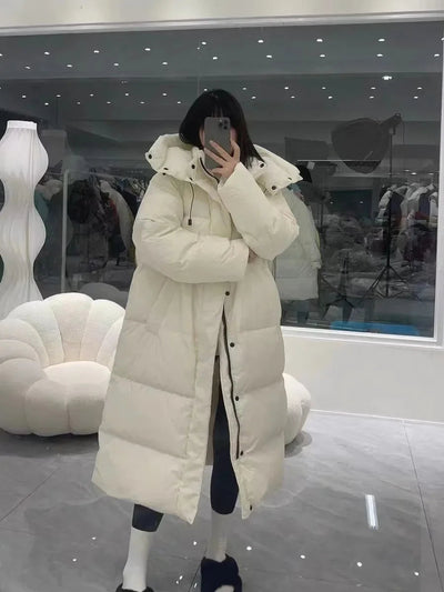 Arctic Silhouette Full length Down Coats ChicAvenue
