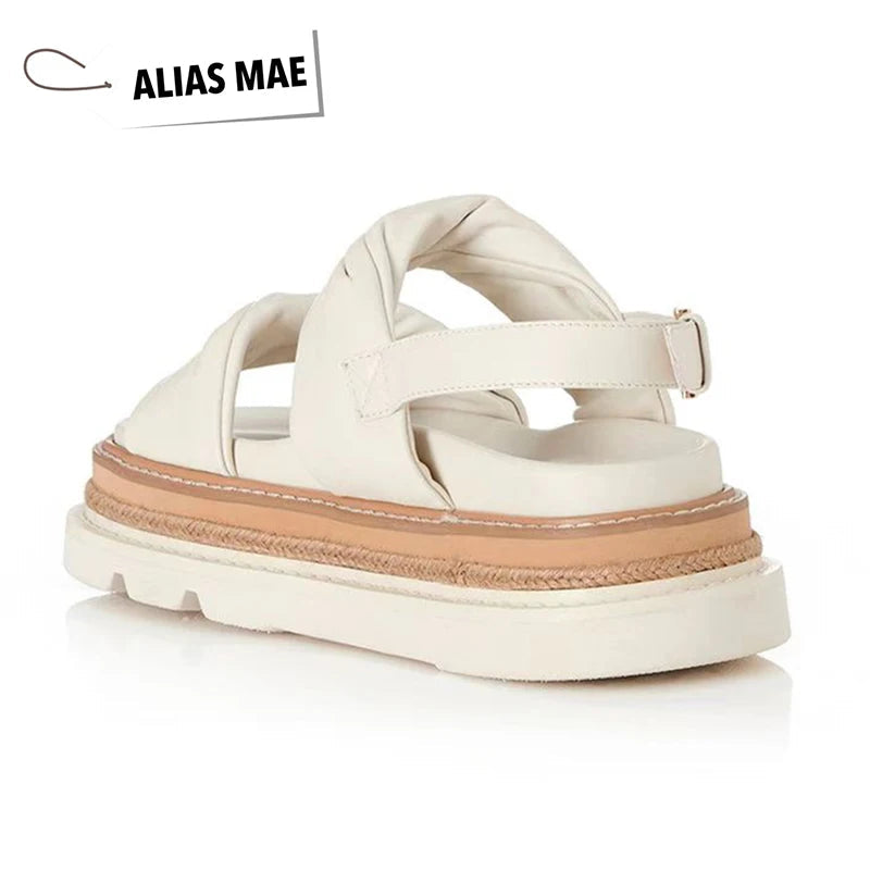 ALIAS MAE Summer Luxury Casual Strap Sandals ChicAvenue