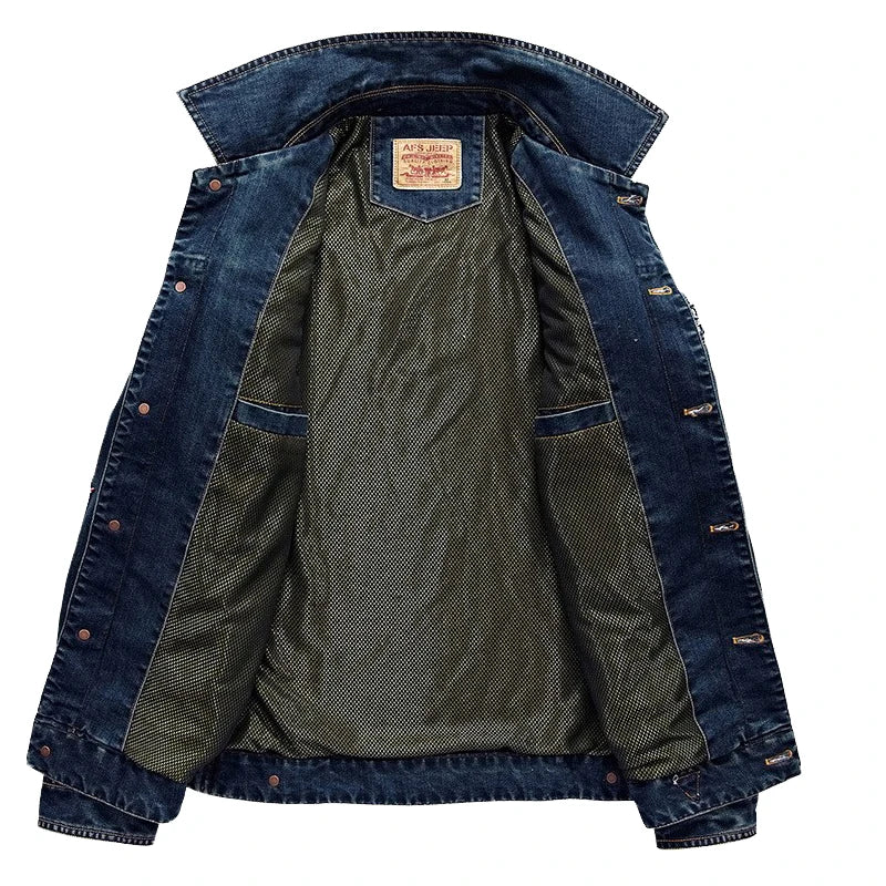 Fashion Denim Jacket ChicAvenue