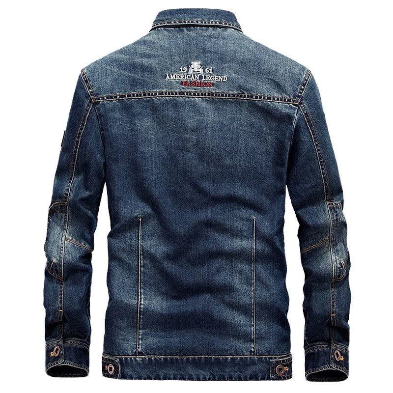 Fashion Denim Jacket ChicAvenue