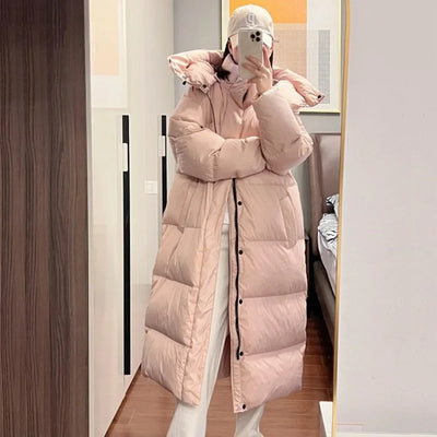 Arctic Silhouette Full length Down Coats ChicAvenue