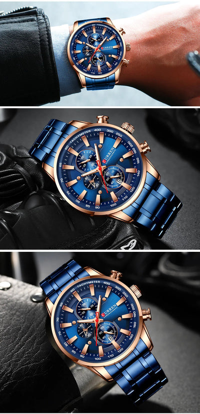 CURREN Quartz Sports Watch ChicAvenue