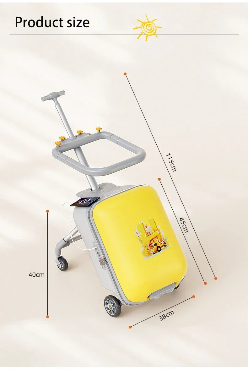 Funky Travel Trolley Suitcase ChicAvenue