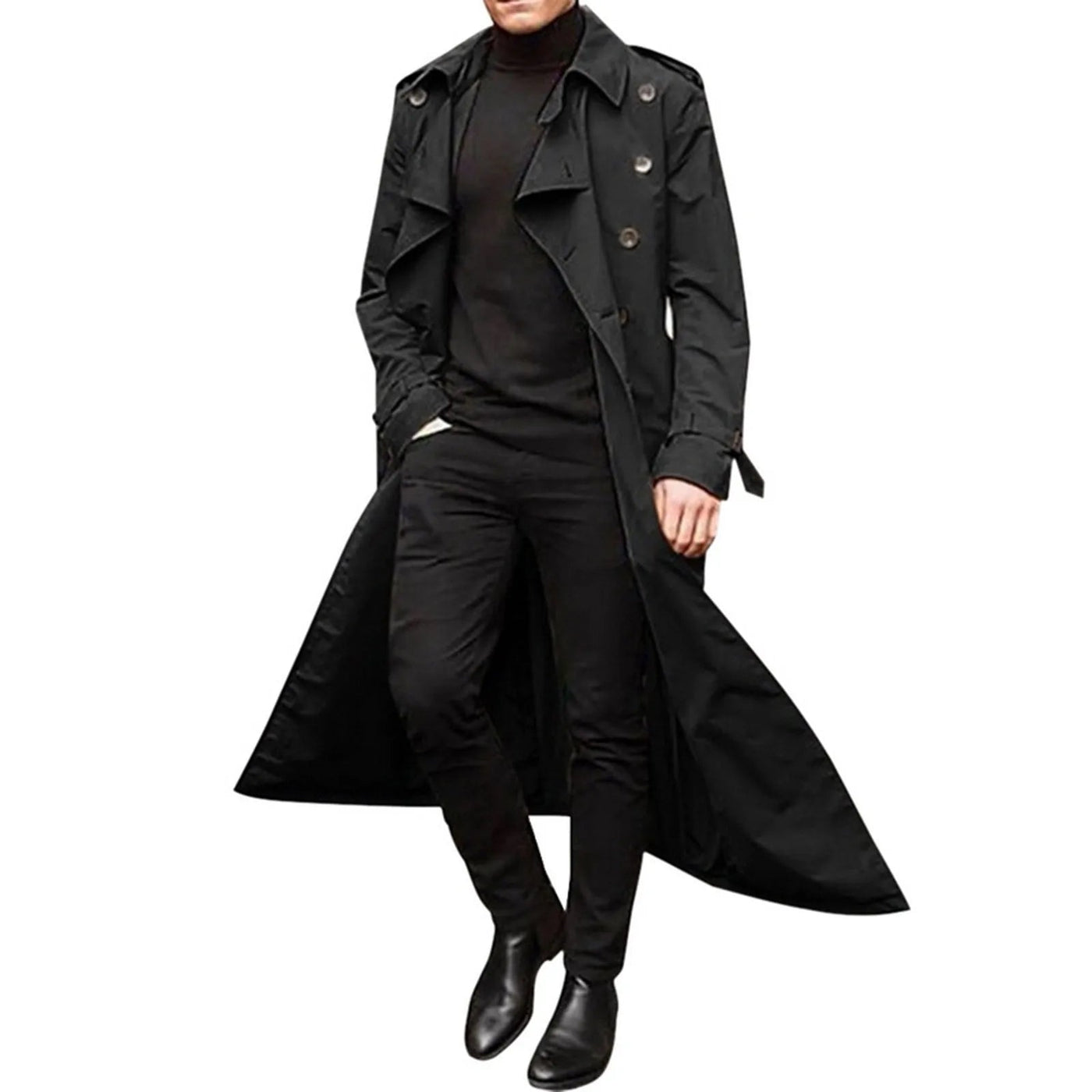StratusForm™ Classic Double-Breasted Trench – Spring/Autumn Edition ChicAvenue