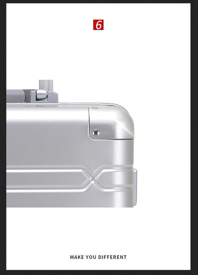 Aluminium Alloy Travel Suitcase ChicAvenue