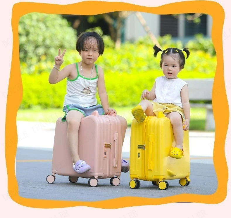 Sit and Ride Carry on Suitcase ChicAvenue