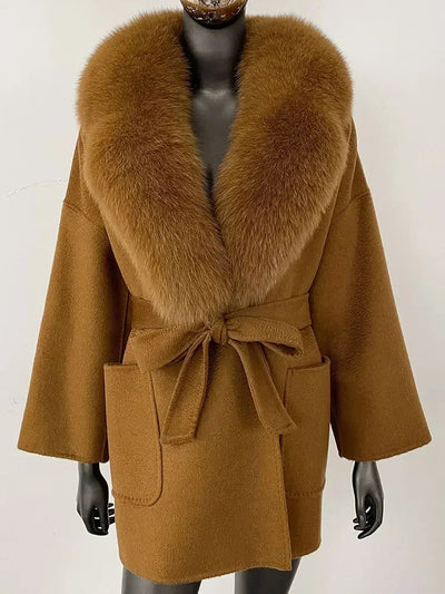 Glacier Bloom Lux coat ChicAvenue