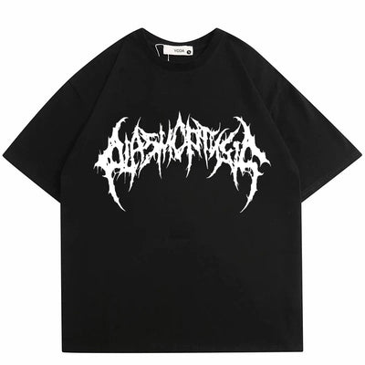 ShadowPulse Y2K Print Harajuku T-shirt ChicAvenue