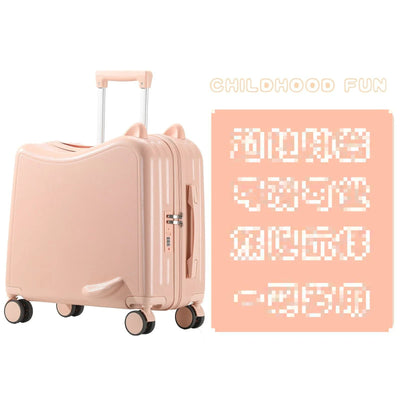 Sit and Ride Carry on Suitcase ChicAvenue