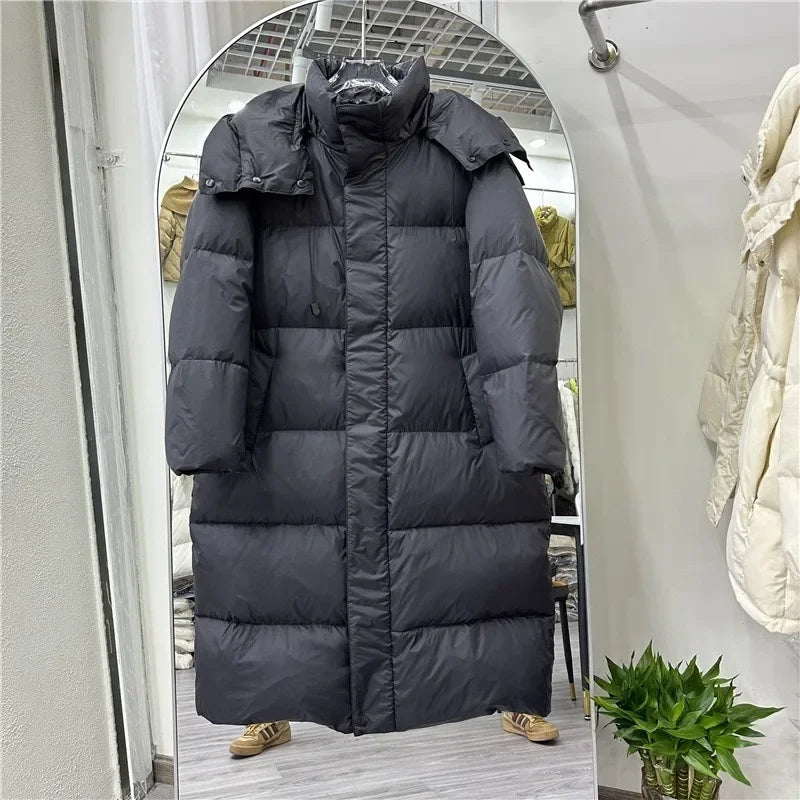Arctic Silhouette Full length Down Coats ChicAvenue