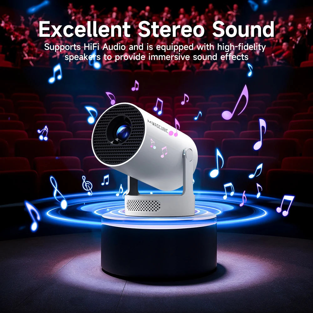 Magcubic 4K Home Cinema Projector ChicAvenue