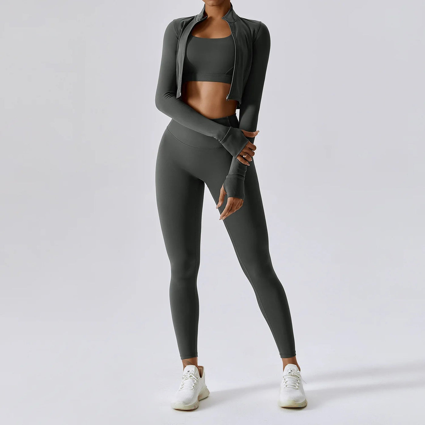 3 pieces Women Workout Outfit ChicAvenue