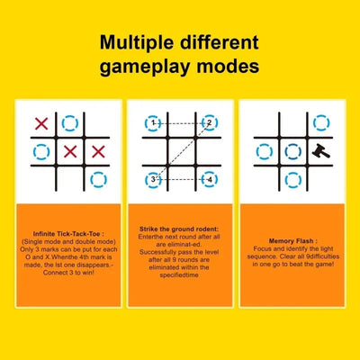 Tic Tac Toe Electronic Chessboard ChicAvenue