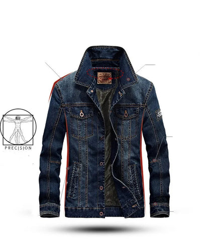 Fashion Denim Jacket ChicAvenue