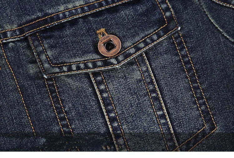 Fashion Denim Jacket ChicAvenue