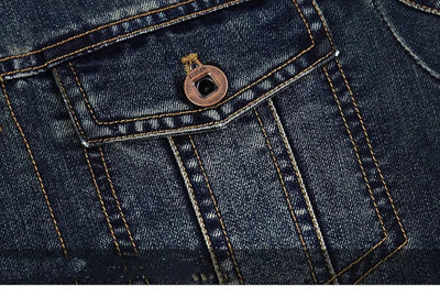 Fashion Denim Jacket ChicAvenue