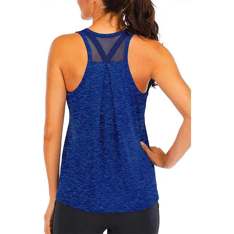 Fitness Tops Vest ChicAvenue