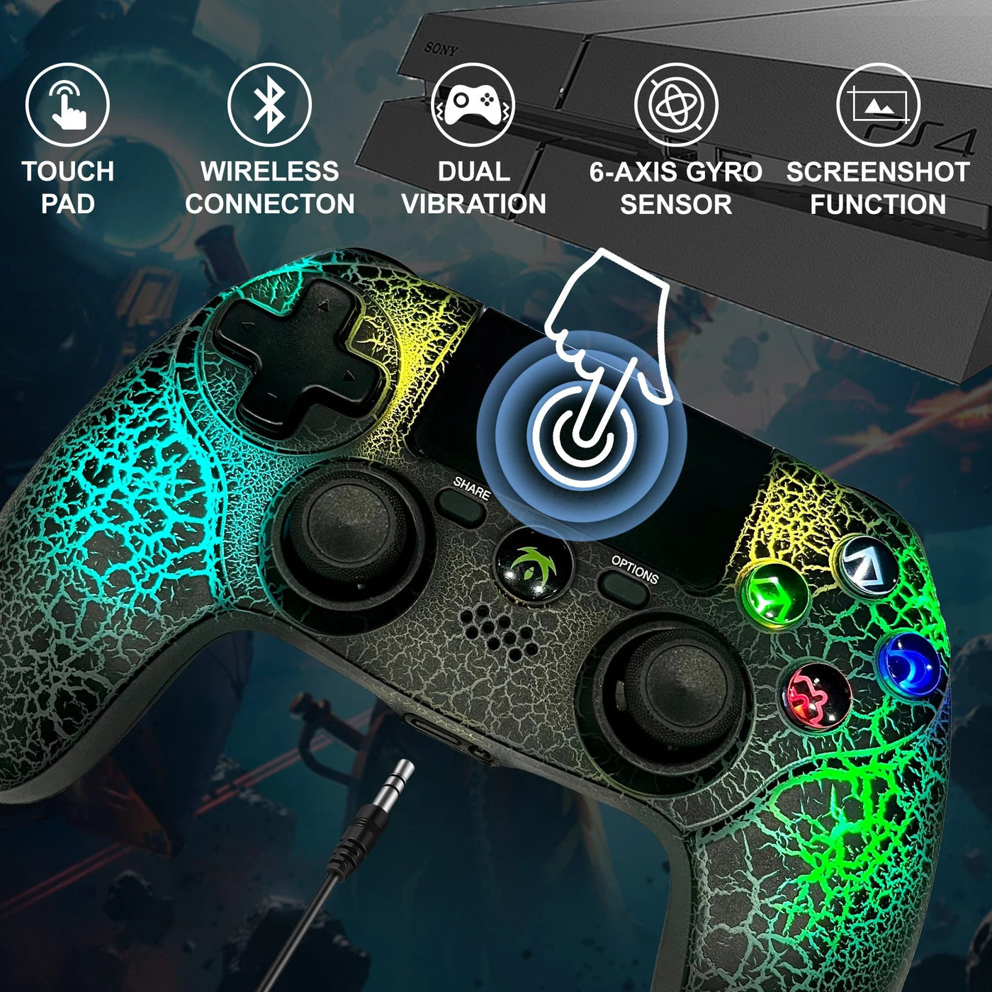 Wireless Joystick for PS4/PS4 Pro ChicAvenue
