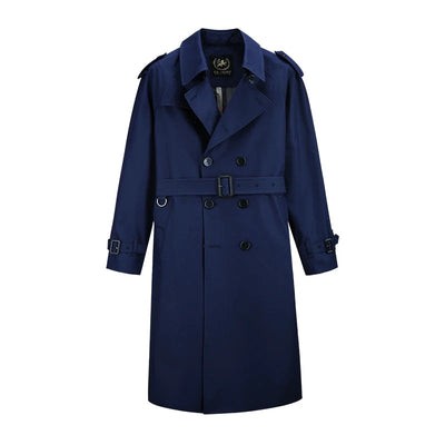 Urban Windsor long trench coat British Style ChicAvenue