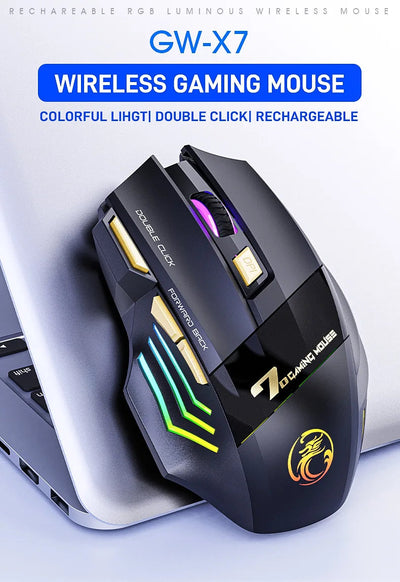 iMice GWX7 Wireless Gaming Mouse ChicAvenue