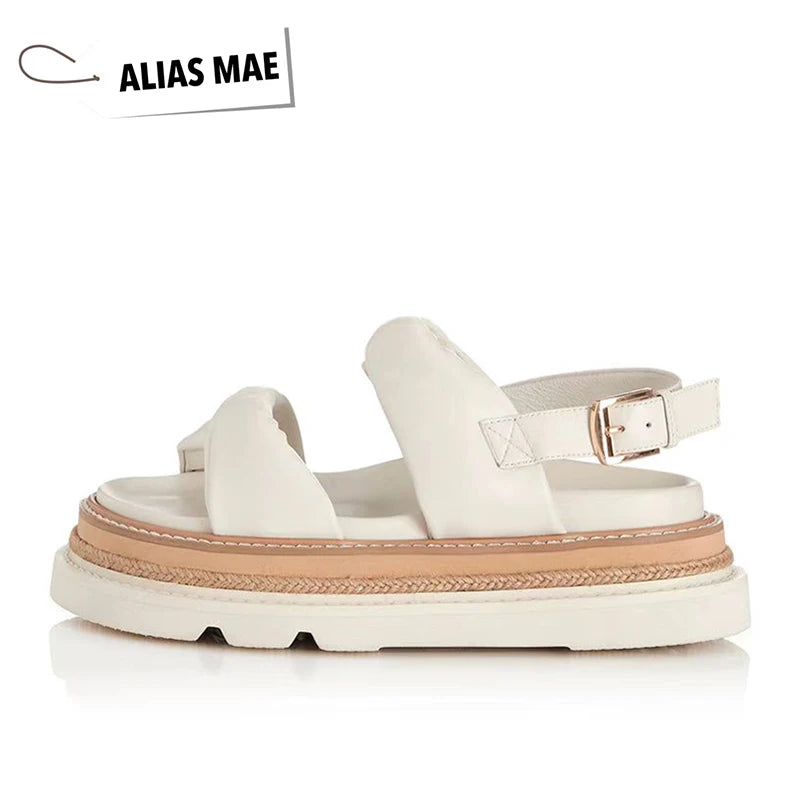 ALIAS MAE Summer Luxury Casual Strap Sandals ChicAvenue