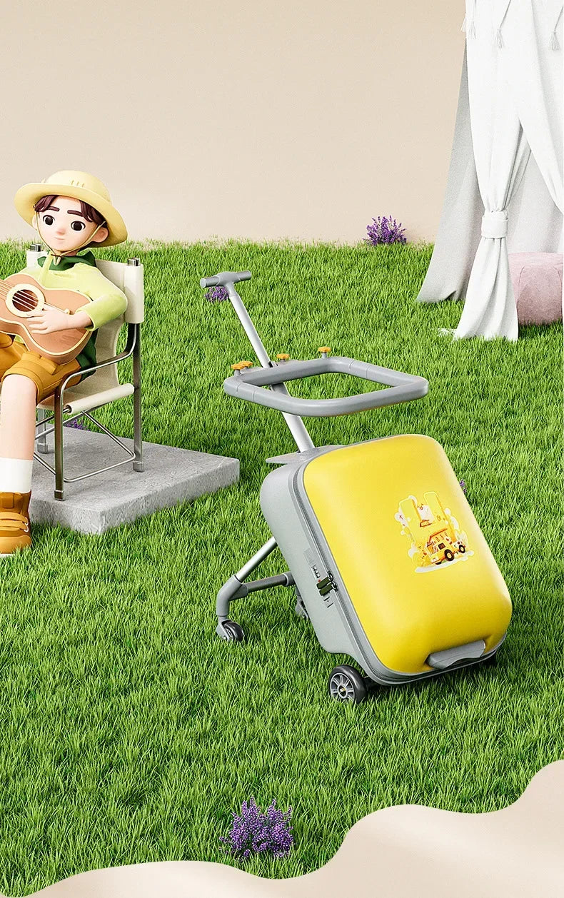 Funky Travel Trolley Suitcase ChicAvenue