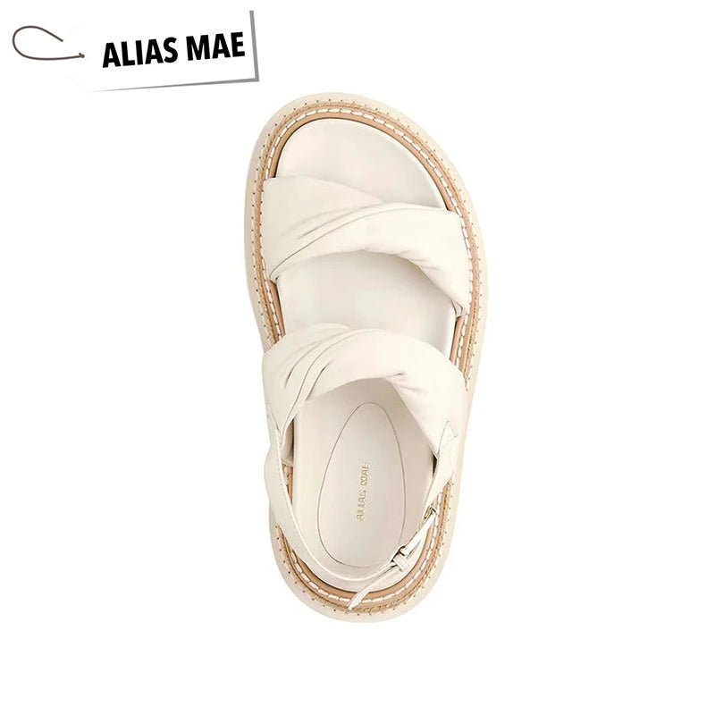 ALIAS MAE Summer Luxury Casual Strap Sandals ChicAvenue