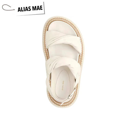 ALIAS MAE Summer Luxury Casual Strap Sandals ChicAvenue