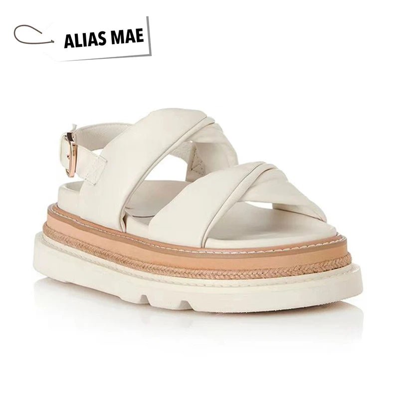 ALIAS MAE Summer Luxury Casual Strap Sandals ChicAvenue