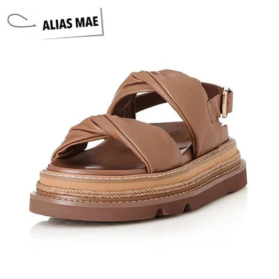 ALIAS MAE Summer Luxury Casual Strap Sandals ChicAvenue