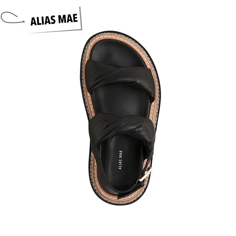ALIAS MAE Summer Luxury Casual Strap Sandals ChicAvenue