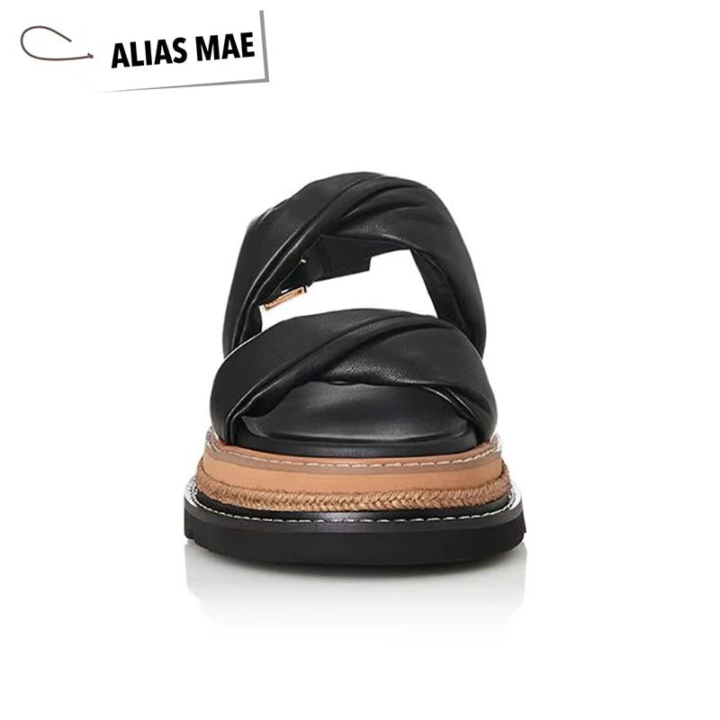 ALIAS MAE Summer Luxury Casual Strap Sandals ChicAvenue