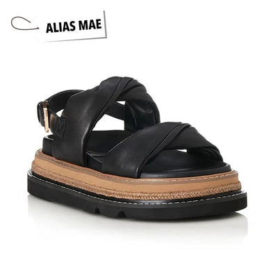 ALIAS MAE Summer Luxury Casual Strap Sandals ChicAvenue