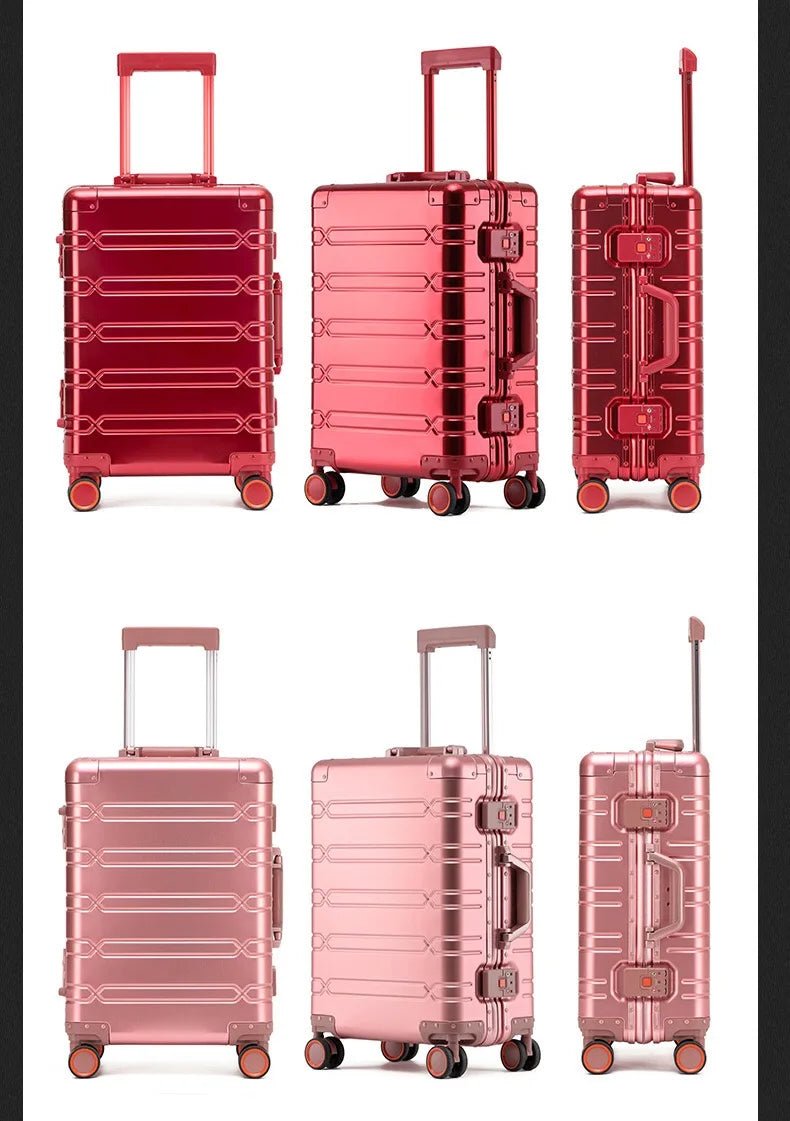 Aluminium Alloy Travel Suitcase ChicAvenue