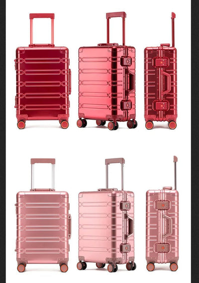 Aluminium Alloy Travel Suitcase ChicAvenue