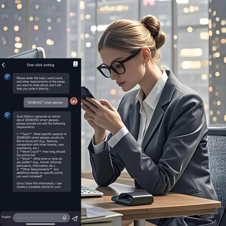 GlobaLens AI Translation Glasses ChicAvenue